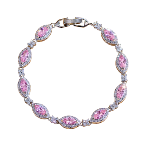 Diamond Petal Bracelet