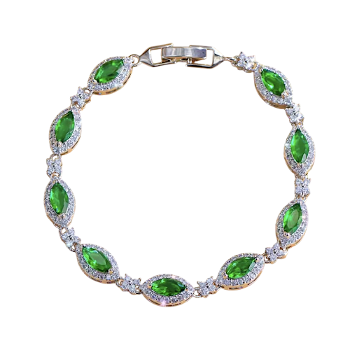 Diamond Petal Bracelet