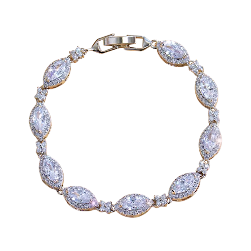 Diamond Petal Bracelet